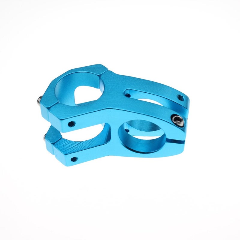 WAKE 31.8 Stem 45mm Bike Stem Wake Mountain Bike Stem Short Handlebar Stem for Most Bicycle, Road Bike, MTB, BMX, Fixie Gear, Cycling (Aluminum Alloy, Black Blue Gold Red) (Blue) - Image 5